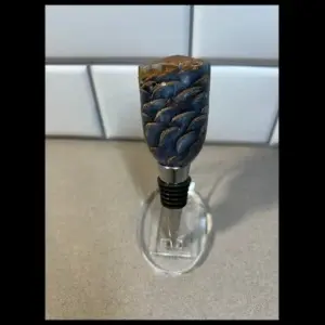 Blue Clear pinecone